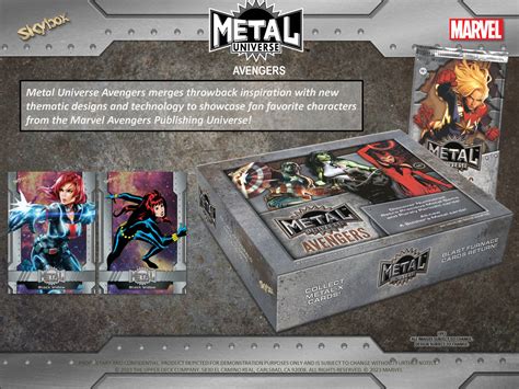 marvel metal universe trading card blaster box stores|marvel metal universe trading cards.